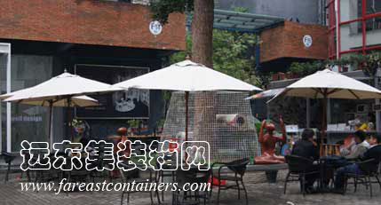 深圳歐菲小店,住人集裝箱活動房屋,二手集裝箱貨柜