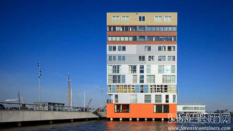 Silodam公寓,住人集裝箱活動(dòng)房屋,二手集裝箱貨柜