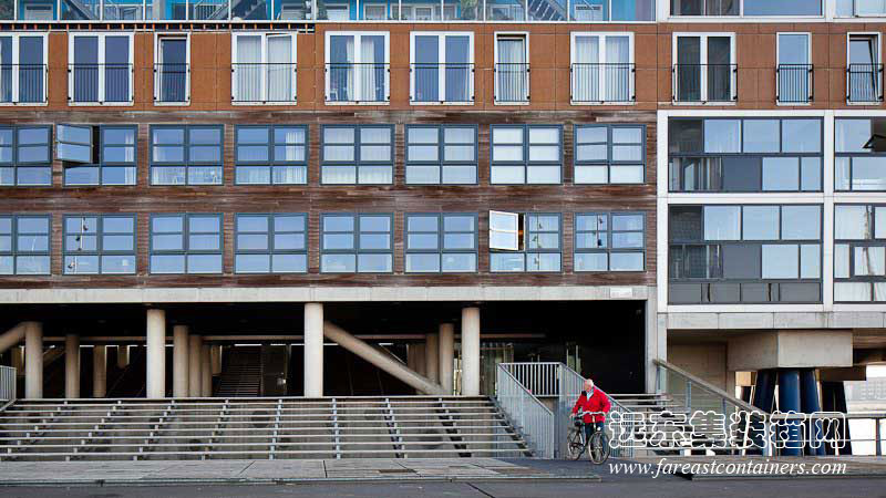 Silodam公寓,住人集裝箱活動(dòng)房屋,二手集裝箱貨柜