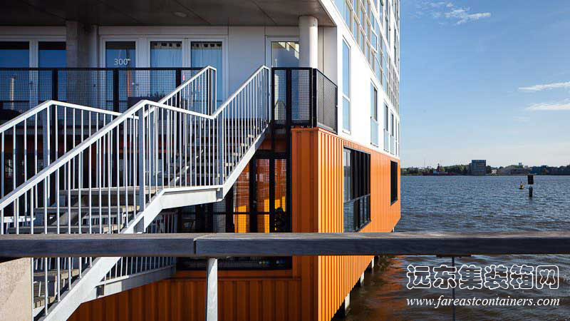 Silodam公寓,住人集裝箱活動(dòng)房屋,二手集裝箱貨柜