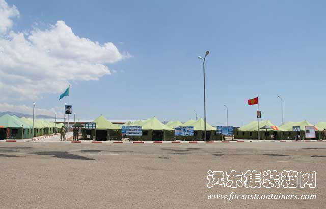 住人集裝箱活動房屋式浴室助力上合軍演,二手集裝箱