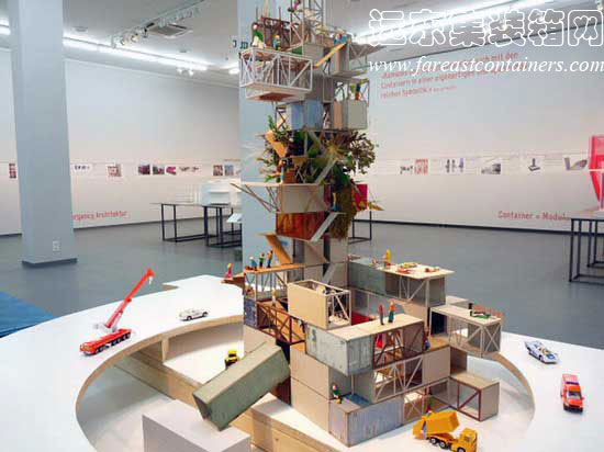 德國(guó)“集裝箱建筑展”,住人集裝箱活動(dòng)房屋,二手集裝箱