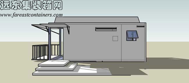 帶天窗的變形小屋,二手集裝箱貨柜,集裝箱活動房,住人集裝箱房屋
