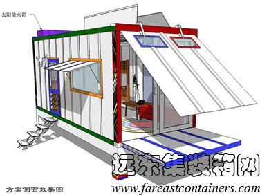 幸福哈達方案3,集裝箱活動房,住人集裝箱房屋,二手集裝箱貨柜