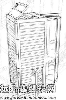 集裝箱臨時(shí)住宅,住人集裝箱房屋,集裝箱活動房,二手集裝箱貨柜