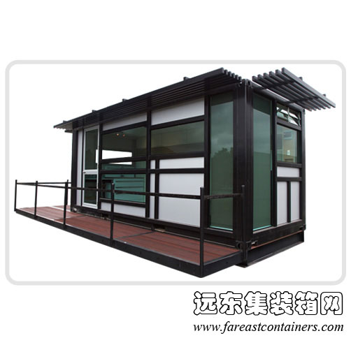 整體外觀,新西蘭集裝箱活動(dòng)房,集裝箱房屋,住人集裝箱