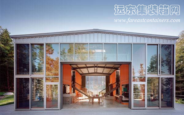 由 Adam Kalkin 設(shè)計(jì)的 12 Container Home,集裝箱房屋,集裝箱建筑,集裝箱住宅,集裝箱活動(dòng)房,住人集裝箱