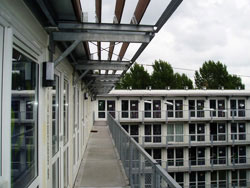 由 Tempohousing 公司設(shè)計(jì)的 Student Housing Diemen,集裝箱房屋,集裝箱建筑,集裝箱住宅,集裝箱活動(dòng)房,住人集裝箱