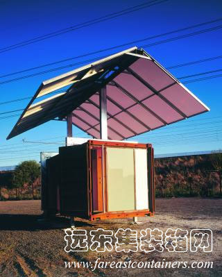 由 Sean Godsell 設(shè)計(jì)的 Future Shack,集裝箱房屋,集裝箱建筑,集裝箱住宅,集裝箱活動(dòng)房,住人集裝箱
