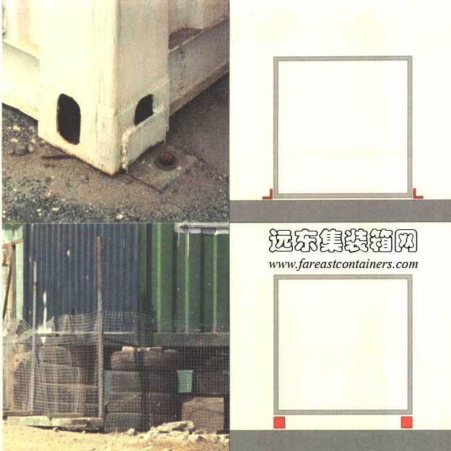 集裝箱建筑的基礎(chǔ),集裝箱房屋,集裝箱住宅,集裝箱活動房,住人集裝箱