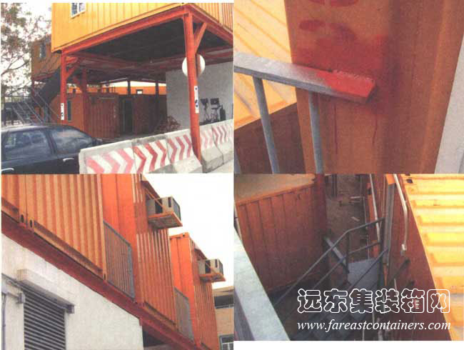 政府渠務(wù)工程工地的辦公室,集裝箱建筑,集裝箱房屋,集裝箱住宅,集裝箱活動(dòng)房,住人集裝箱