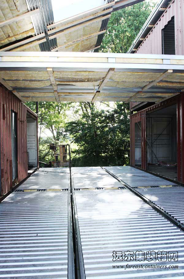 WFH house的建造過程,集裝箱住宅,集裝箱建筑,集裝箱房屋,集裝箱活動房,住人集裝箱