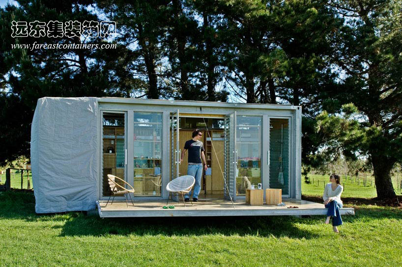 Port-a-bach集裝箱度假屋,集裝箱住宅,集裝箱建筑,集裝箱房屋,集裝箱活動(dòng)房,住人集裝箱