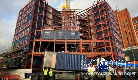 英國(guó)Travelodge集團(tuán)uxbridge集裝箱酒店,集裝箱房屋,集裝箱住宅,集裝箱建筑