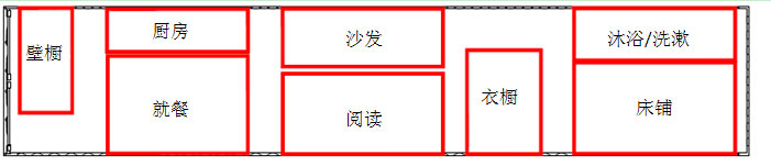 移動居住單元伸縮式擴(kuò)展示意圖,集裝箱房屋,集裝箱活動房,住人集裝箱,集裝箱住宅,集裝箱建筑