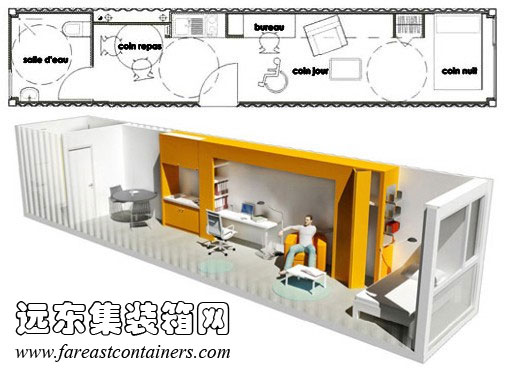 集裝箱學(xué)生宿舍方案(側(cè)入式),集裝箱房屋,集裝箱活動房,住人集裝箱,集裝箱住宅,集裝箱建筑