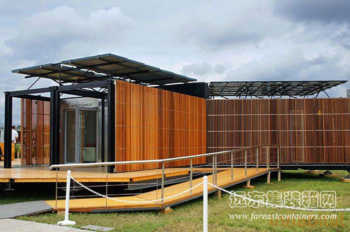 同濟(jì)大學(xué)Y型住宅實物照片,集裝箱房屋,集裝箱活動房,住人集裝箱,集裝箱住宅,集裝箱建筑