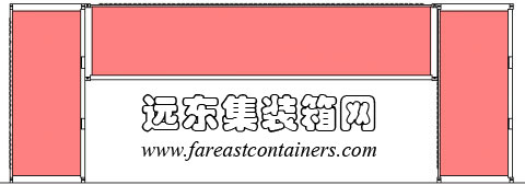 上下箱體拼接方式示意F,集裝箱房屋,集裝箱活動房,住人集裝箱,集裝箱住宅,集裝箱建筑