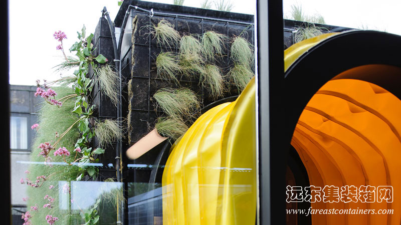 HUB 01 集裝箱學(xué)生宿舍Terminal的連接通道,集裝箱房屋,集裝箱建筑,集裝箱住宅