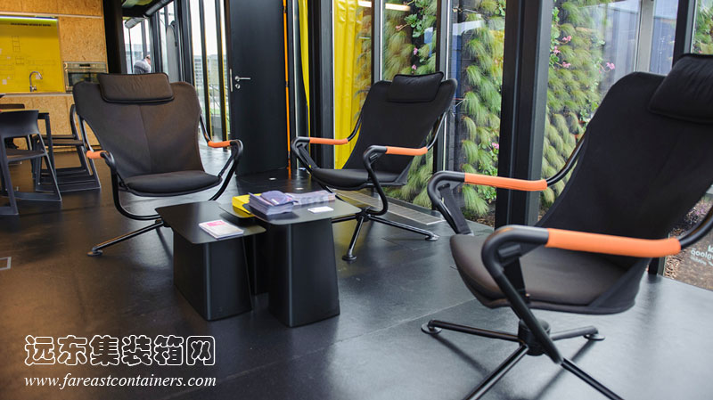 HUB 01 集裝箱學(xué)生宿舍Terminal的內(nèi)部設(shè)施,集裝箱房屋,集裝箱建筑,集裝箱住宅