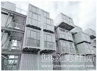 法國勒阿弗爾市集裝箱宿舍