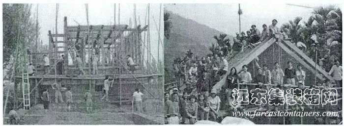 協(xié)力造屋要求當?shù)孛癖娮约簞邮纸ㄔ旒覉@