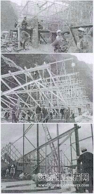 協(xié)力造屋使用輕鋼骨架作為主體結構