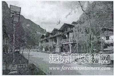 四川楊柳村災后重建的生態(tài)建筑群