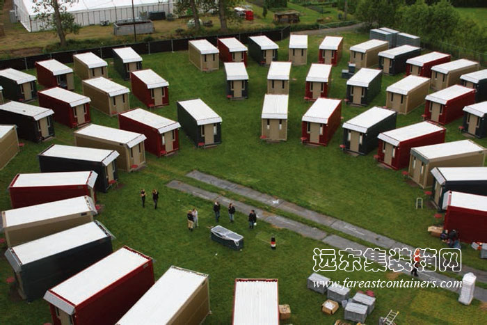 規(guī)?；腇lexotels可折疊式集裝箱酒店