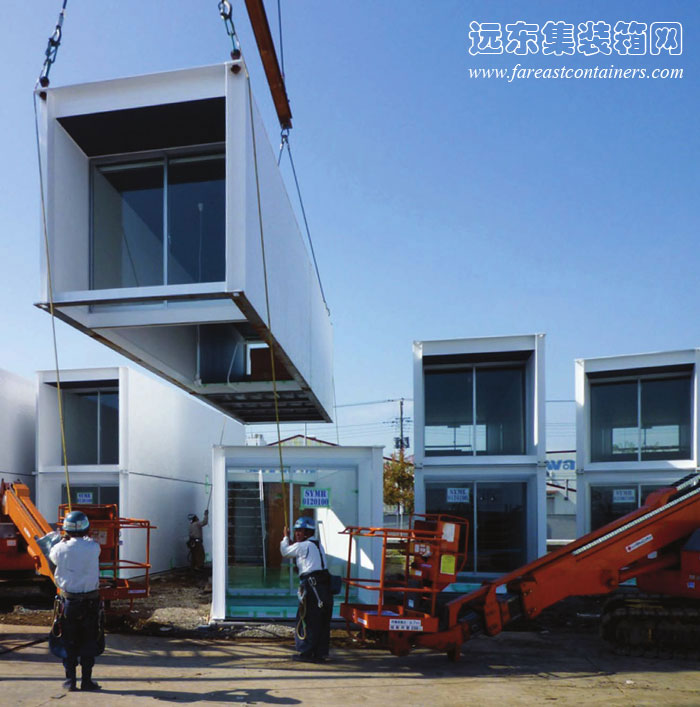 Bayside Marina 集裝箱酒店的安裝過(guò)程