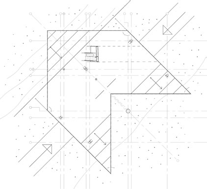 開(kāi)敞集裝箱學(xué)校平面圖