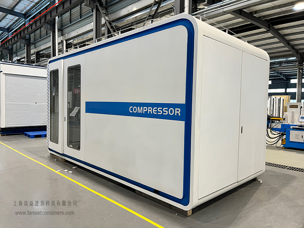 壓縮機(jī)撬整體為流線造型