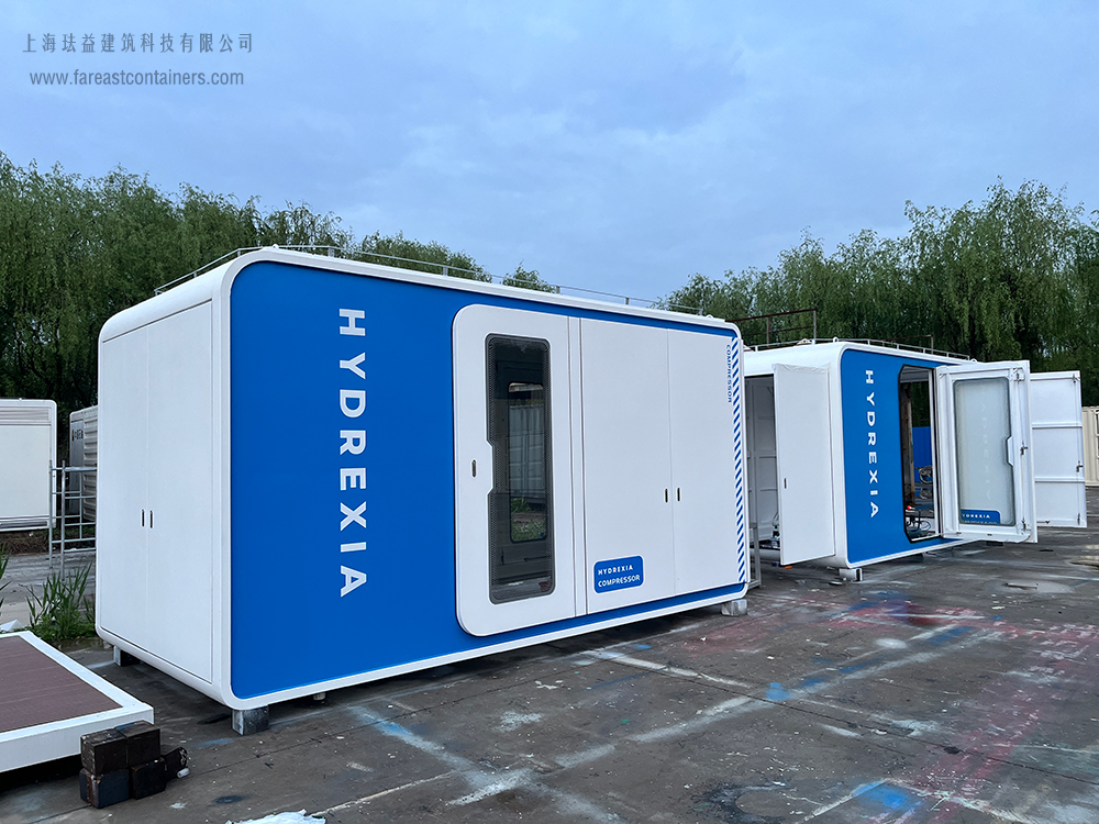 壓縮機(jī)撬設(shè)置檢修門(mén)及鋼化玻璃視窗