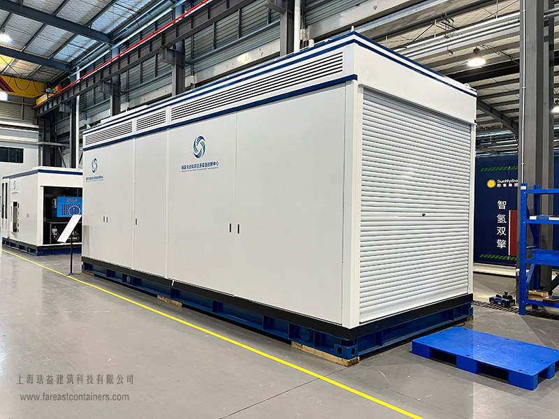 壓縮機(jī)罩殼配置3.6米寬對(duì)開(kāi)門(mén)