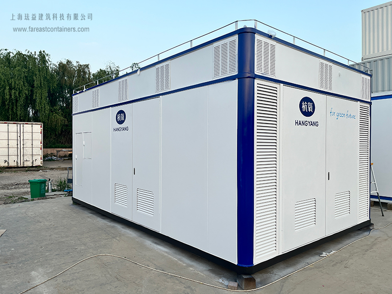 壓縮機(jī)罩殼實(shí)物：油漆噴涂logo圖案